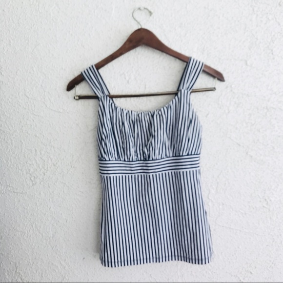 Ann Taylor Petite stripped shirt - Picture 2 of 3